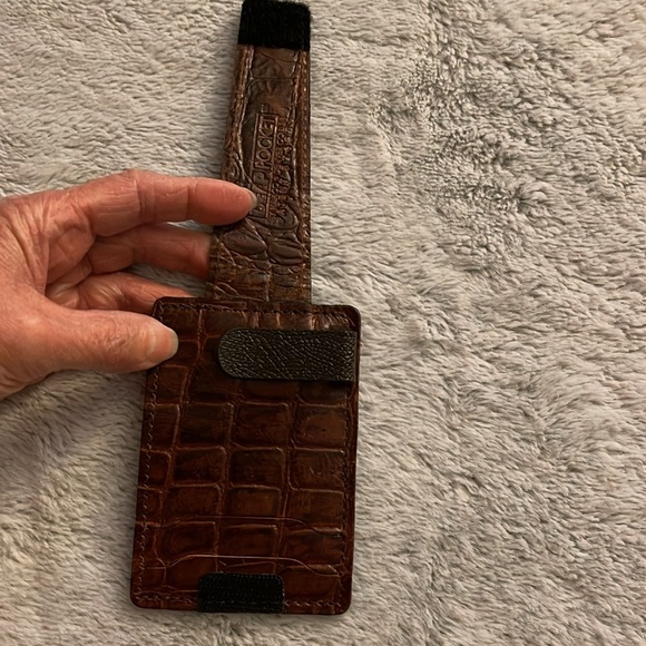 Faux embossed leather credit card/money clip  NWOT Sienna - Picture 3 of 10